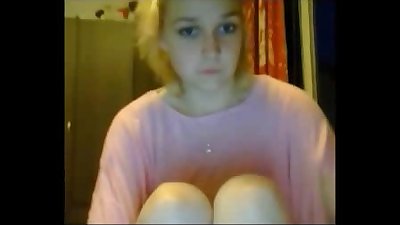 Teen is opening pussy for boyfriend on cam