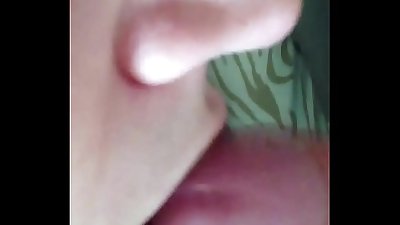 My cock sucking wife swallowing
