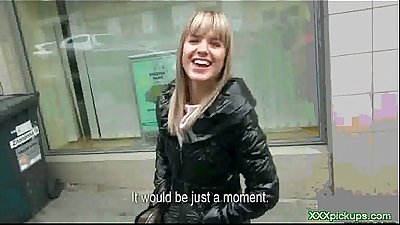 Public Pickups presents Czech Sexy Amateur Getting Banged For Cash 27