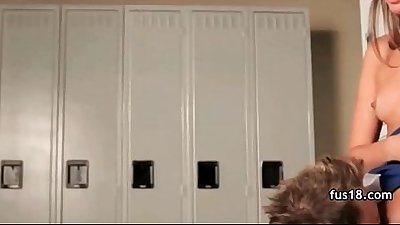 Blonde Teen School Gets Well Fucked