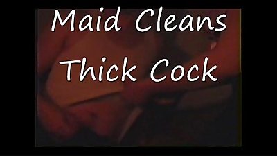 Maid wants studs thick cock and cum