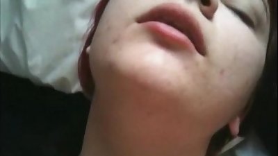 Teen Loves Rubbing Her Slutty Pussy and Sucking Dick