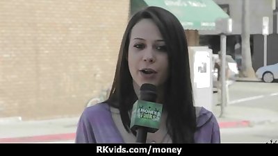 Sexy wild chick gets paid to fuck 18