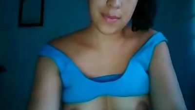 Nice Girl Flashing Tits And Pussy