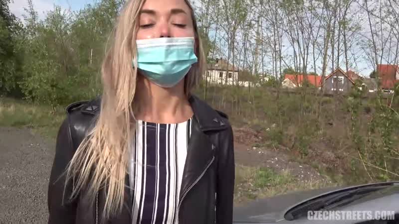 Mimé a mi novia en cuarentena) polina maxim (masacre del carro de comida) [anal, rubia, mamada, fetiche,